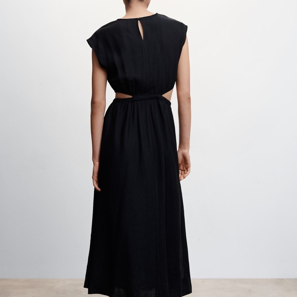 NWT Mango Side Slit Dress - Picture 2 of 8